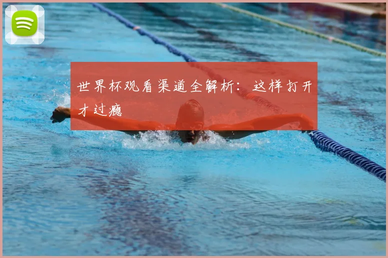世界杯观看渠道全解析：这样打开才过瘾